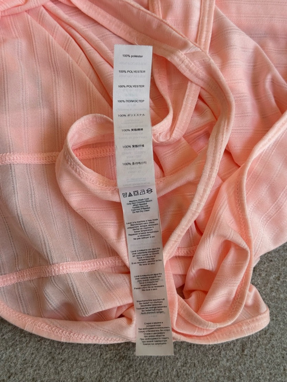 New Balance Soft Pink Performance Racerback Tank - Picture 9 of 9